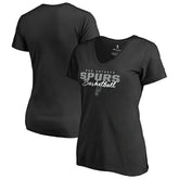 San Antonio Spurs Women's Script Assist T-Shirt New