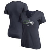 Seattle Seahawks Women's X-Ray V-Neck T-Shirt