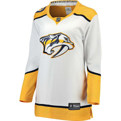 Nashville Predators Fanatics Women's Away Breakaway Jersey For Sale