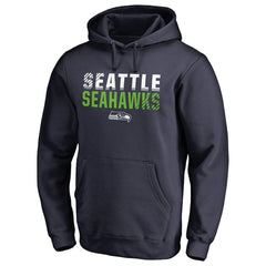 Seattle Seahawks Iconic Collection Fade Out Pullover Hoodie