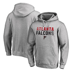 Atlanta Falcons Iconic Collection Fade Out Pullover Hoodie
