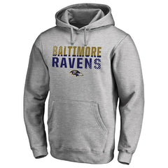 Baltimore Ravens Iconic Collection Fade Out Pullover Hoodie