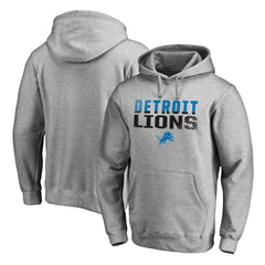 Detroit Lions Iconic Collection Fade Out Pullover Hoodie