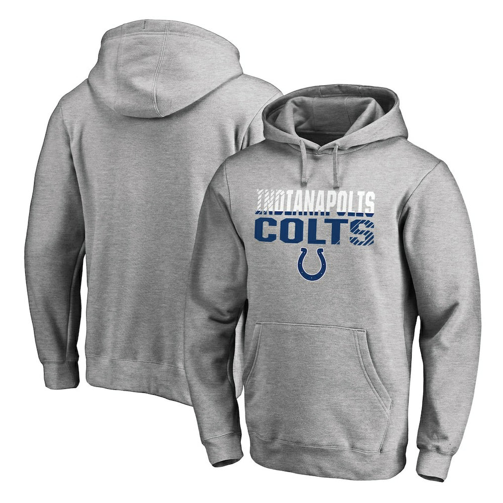 Indianapolis Colts Iconic Collection Fade Out Pullover Hoodie