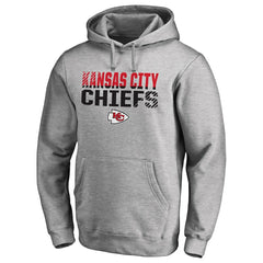 Kansas City Chiefs Iconic Collection Fade Out Pullover Hoodie