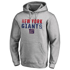 New York Giants Iconic Collection Fade Out Pullover Hoodie