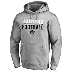 Las Vegas Raiders Iconic Collection Fade Out Pullover Hoodie