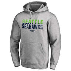 Seattle Seahawks Iconic Collection Fade Out Pullover Hoodie