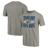 Tampa Bay Rays Cooperstown Collection Antique Stack Tri-Blend T-Shirt | MLB New