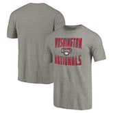 Washington Nationals Cooperstown Collection Antique Stack Tri-Blend T-Shirt | MLB Near me