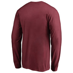 Arizona Cardinals Iconic Collection On Side Stripe Long Sleeve T-Shirt