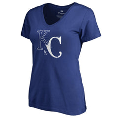 Kansas City Royals Women's X-Ray V-Neck T-Shirt | MLB US