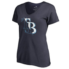 Tampa Bay Rays Women's X-Ray V-Neck T-Shirt | MLB Online
