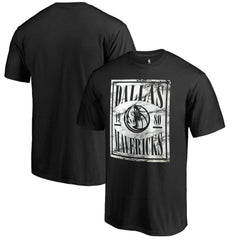 Dallas Mavericks Black Court Vision T-Shirt discount Online