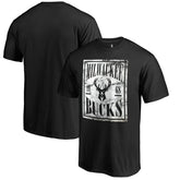 Milwaukee Bucks Black Court Vision T-Shirt shop For Sale