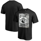 Minnesota Timberwolves Black Court Vision T-Shirt discount On Sale