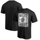 Portland Trail Blazers Black Court Vision T-Shirt discount On Sale