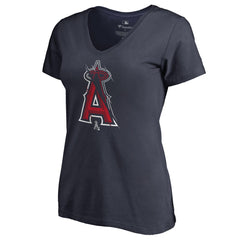 Los Angeles Angels Women's X-Ray V-Neck T-Shirt | MLB Sale
