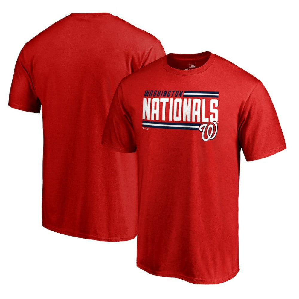 Washington Nationals Onside Stripe T-Shirt | MLB Outlet