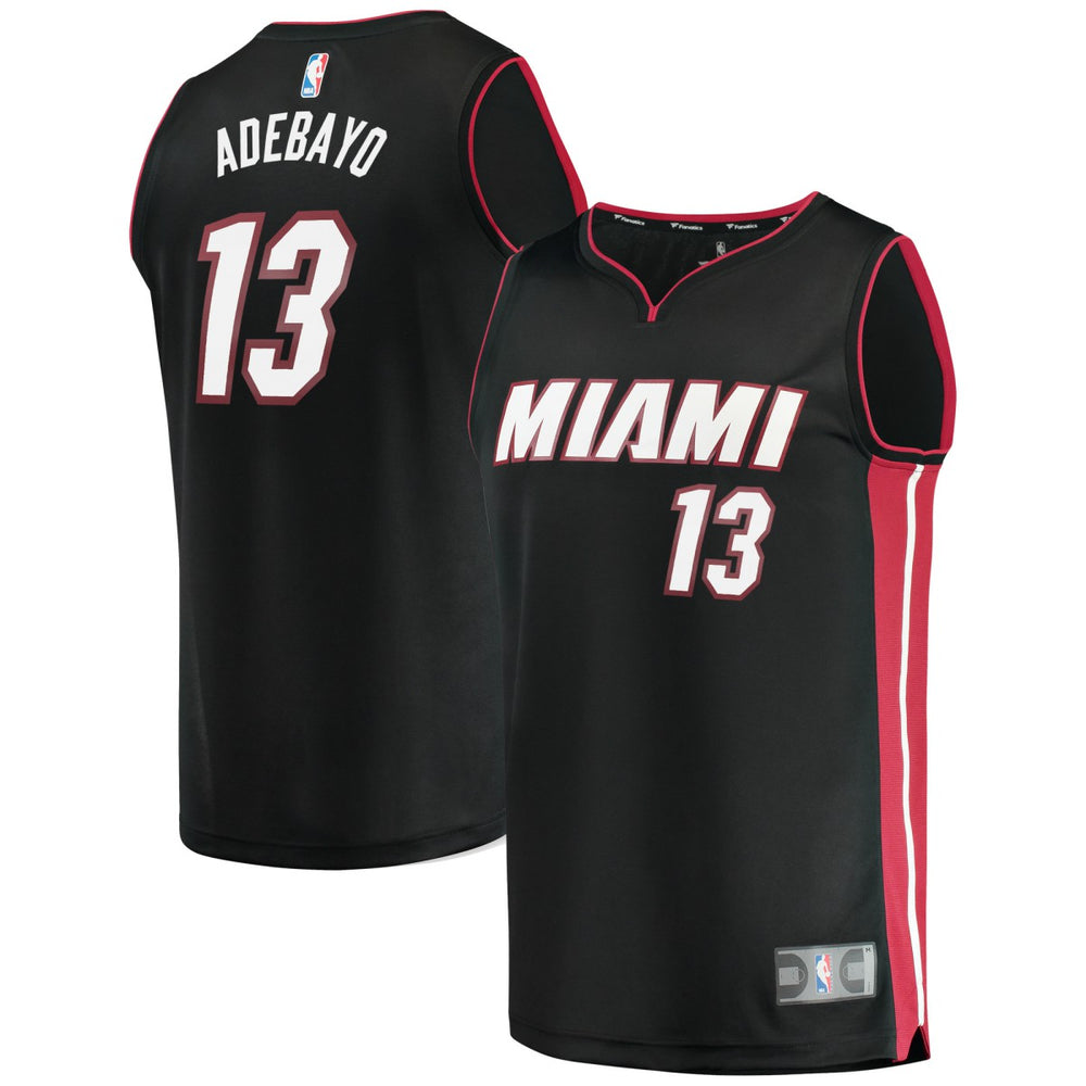 Bam Adebayo Miami Heat Fast Break Replica Player Jersey New