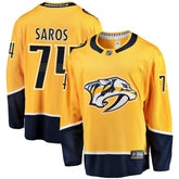 Juuse Saros Nashville Predators Fanatics Breakaway Player Jersey On Sale