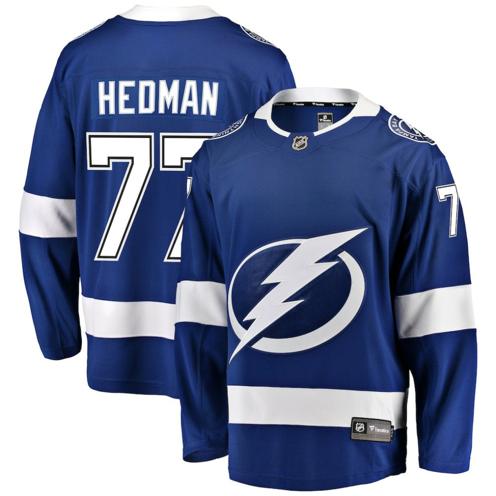 Victor Hedman Tampa Bay Lightning Fanatics Breakaway Jersey Blue