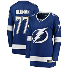 Victor Hedman Tampa Bay Lightning Fanatics Women's Home Breakaway Jersey Outlet