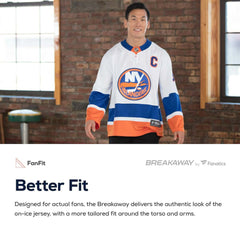 Mathew Barzal New York Islanders Fanatics Breakaway Player Jersey On Sale