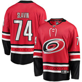 Jaccob Slavin Carolina Hurricanes Fanatics Alternate Breakaway Player Jersey For Sale