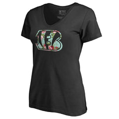 Cincinnati Bengals Women's Lovely V-Neck T-Shirt