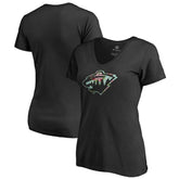 Minnesota Wild Women's Lovely V-Neck T-Shirt For Sale