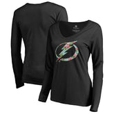 Tampa Bay Lightning Women's Lovely Long Sleeve V-Neck T-Shirt For Sale