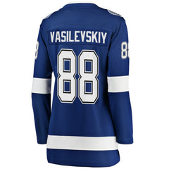 Andrei Vasilevskiy Tampa Bay Lightning Fanatics Women's Breakaway Player Jersey For Sale