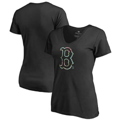 Boston Red Sox Women's Lovely V-Neck T-Shirt | MLB US
