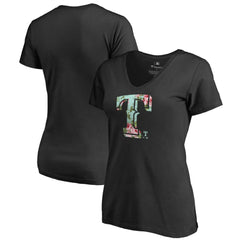 Texas Rangers Women's Lovely V-Neck T-Shirt | MLB US