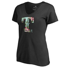 Texas Rangers Women's Lovely V-Neck T-Shirt | MLB US