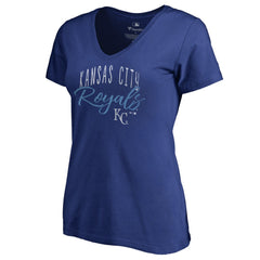 Kansas City Royals Women's Graceful V-Neck T-Shirt | MLB On Sale