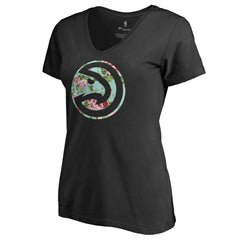 Atlanta Hawks Lovely V-Neck T-Shirt Discount