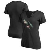 Charlotte Hornets Lovely V-Neck T-Shirt Online