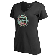 Detroit Pistons Lovely V-Neck T-Shirt sale Discount
