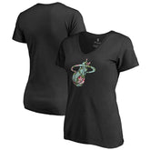 Miami Heat Lovely V-Neck T-Shirt New