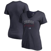 Colorado Avalanche Women's Graceful V-Neck T-Shirt For Sale