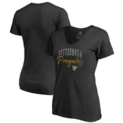 Pittsburgh Penguins Women's Graceful V-Neck T-Shirt Sale