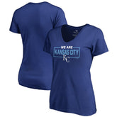 Kansas City Royals Women's We Are Icon V-Neck T-Shirt | MLB On Sale