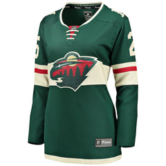 Jonas Brodin Minnesota Wild Fanatics Women's Breakaway Player Jersey Green