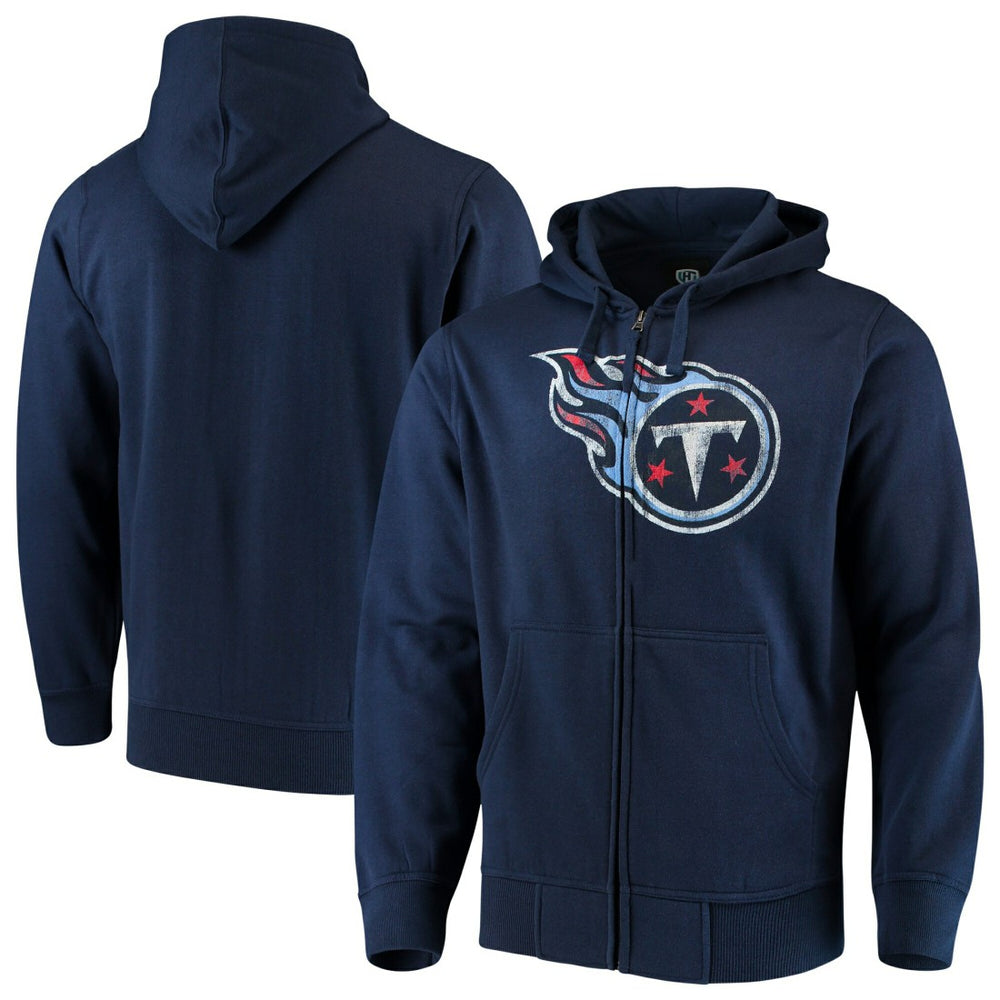 Tennessee Titans G-III Sports by Carl Banks Primary Logo Full-Zip Hoodie