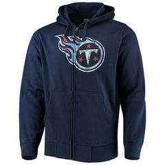 Tennessee Titans G-III Sports by Carl Banks Primary Logo Full-Zip Hoodie