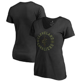 Cleveland Cavaliers Women's Liberty V-Neck T-Shirt sale On Sale