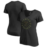 Denver Nuggets Women's Liberty Camo V-Neck T-Shirt sale Discount