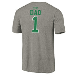 Boston Celtics Greatest Dad Tri-Blend T-Shirt On Sale